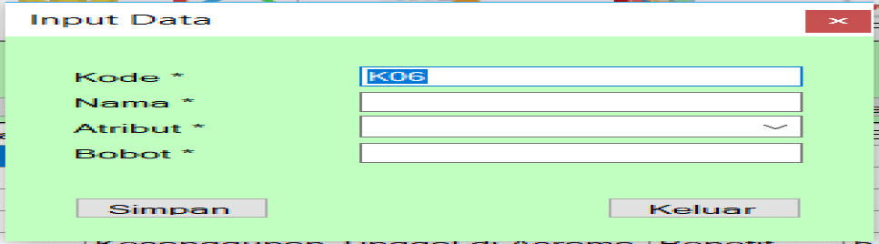 Source Code SPK Metode TOPSIS C Sharp FrmKriteriaTambah